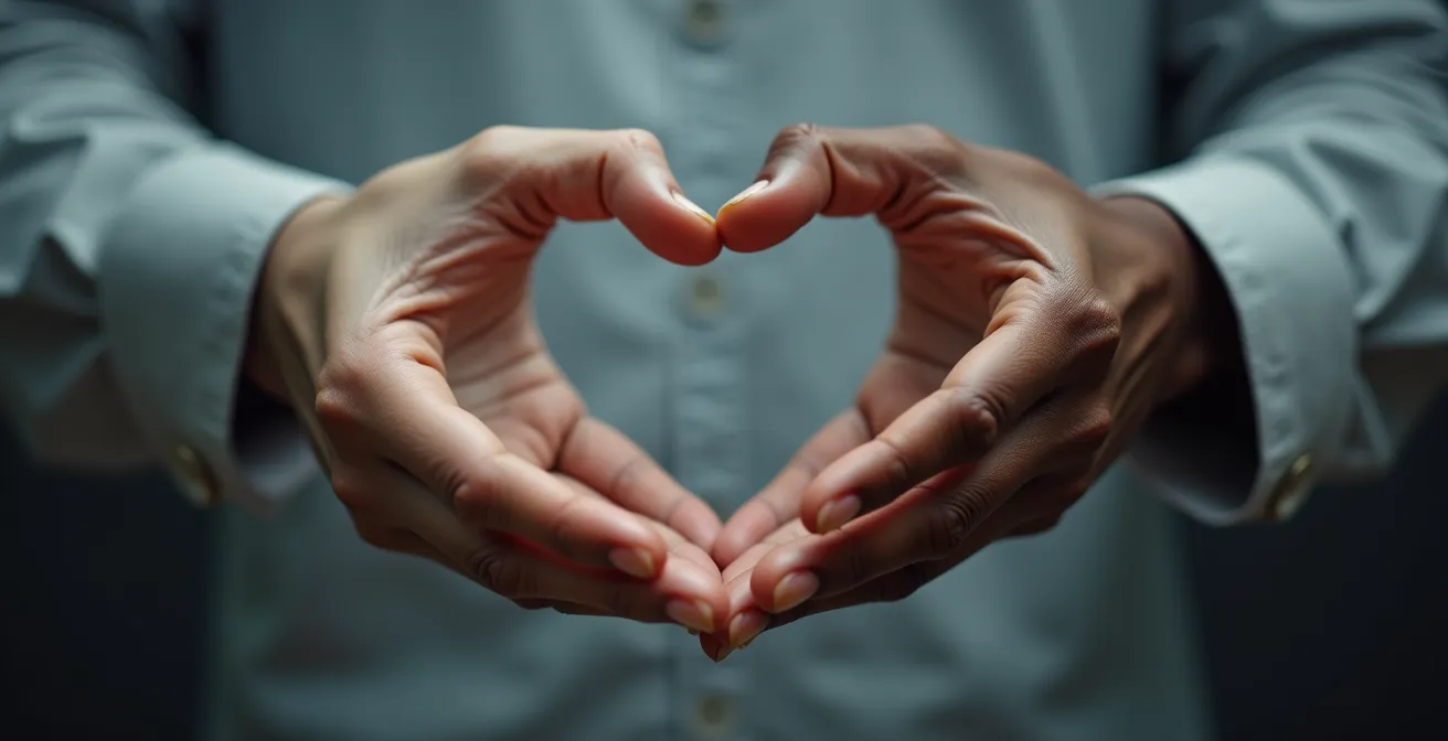 Visualisation abstraite d'une dynamique circulaire : deux silhouettes dans un cycle fermé, illustrant comment chaque action d'un partenaire influence l'autre de manière récursive.